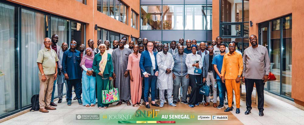 A large group of people at the 2025 Senegal Peering and Interconnection Forum
